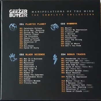 CD de música Geezer Butler - Manipulations Of The Mind - The Complete Collection (Box Set) (Reissue) (4 CD) - 14