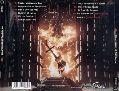 Music CD Metal Church - Congregation Of Annihilation (CD) - 3