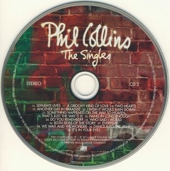 Music CD Phil Collins - The Singles (Remastered) (3 CD) - 3