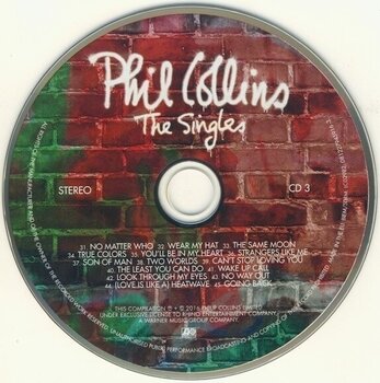 Muzyczne CD Phil Collins - The Singles (Remastered) (3 CD) - 4