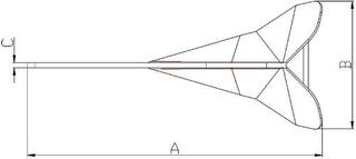 Veneen ankkuri Talamex DC - 1