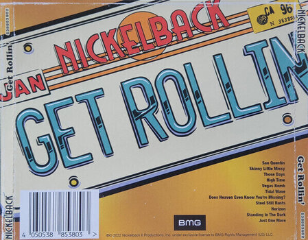 Muziek CD Nickelback - Get Rollin' (CD) - 2