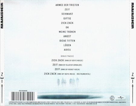 Hudební CD Rammstein - Zeit (CD) - 4