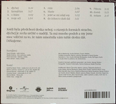 CD de música David Stypka - Dýchej (Digipak) (CD) - 3