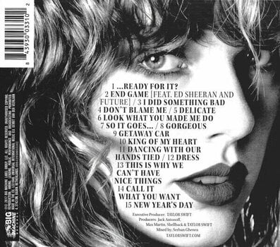 Hudobné CD Taylor Swift - Reputation (CD) - 4