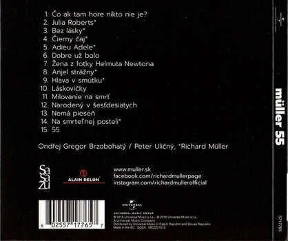 Musiikki-CD Richard Müller - 55 (CD) - 3