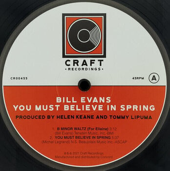 Δίσκος LP Bill Evans - You Must Believe In Spring (45 RPM) (Reissue) (180 g) (2 LP) - 2