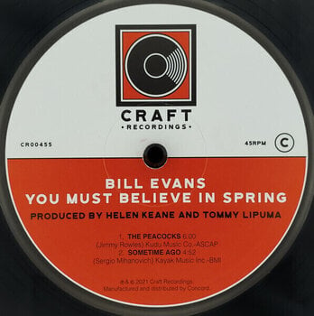 Vinyl Record Bill Evans - You Must Believe In Spring (45 RPM) (Reissue) (180 g) (2 LP) - 4