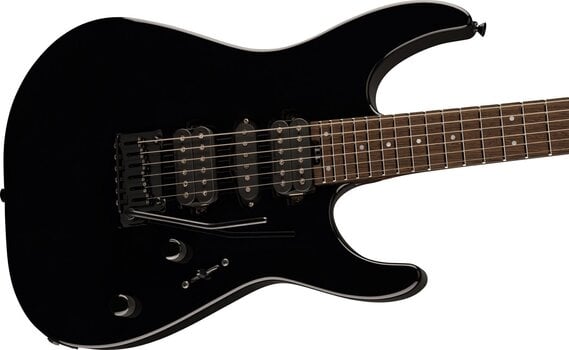 Elektrische gitaar Charvel MJ DK24 HSH 2PT W MAH Black Elektrische gitaar - 4