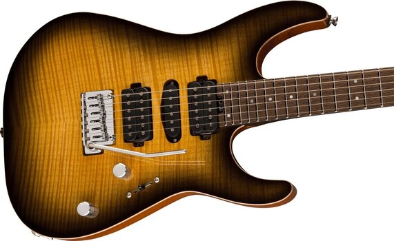 E-Gitarre Charvel MJ DK24 HSH 2PT W MAH Antique Burst E-Gitarre - 4