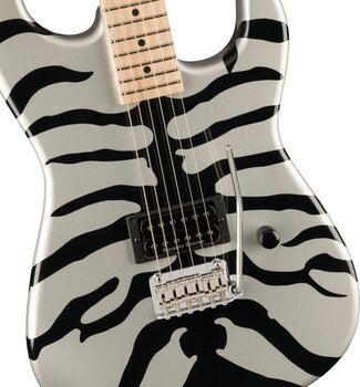 Chitară electrică Charvel Super-Stock SD1 H 2PT M MN Silver Bengal Chitară electrică - 3