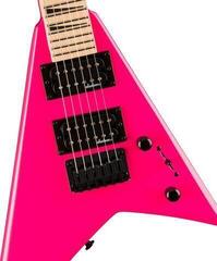 Electric guitar Jackson JS Series Rhoads Minion JS1X MN Neon Pink Electric guitar - 2