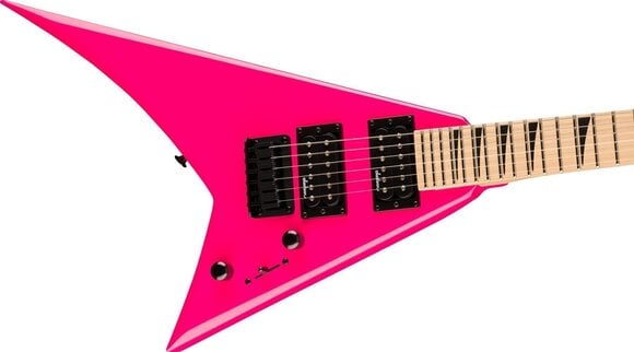 Elektrische gitaar Jackson JS Series Rhoads Minion JS1X MN Neon Pink Elektrische gitaar - 4