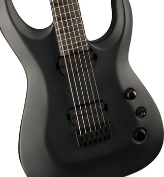 Electric guitar Jackson Pro Plus XT Soloist SLAT HT6 Baritone EB Satin Black Electric guitar - 3