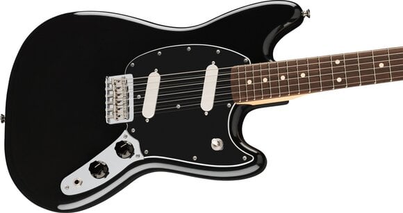 E-Gitarre Fender Player II Series Mustang RW Schwarz E-Gitarre - 3