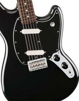 E-Gitarre Fender Player II Series Mustang RW Schwarz E-Gitarre - 4