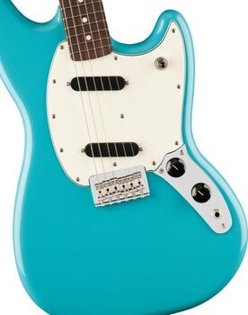 Elektrisk guitar Fender Player II Series Mustang RW Aquatone Blue Elektrisk guitar - 4