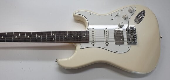 Guitare électrique Fender MIJ Hybrid II Stratocaster HSS RW Olympic Pearl Guitare électrique (Endommagé) - 2