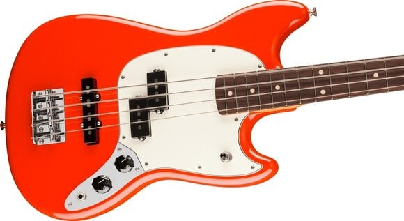 Električna bas kitara Fender Player II Series Mustang Bass RW Coral Red Električna bas kitara - 3