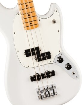 4-string Bassguitar Fender Player II Series Mustang Bass MN Polar White 4-string Bassguitar - 4