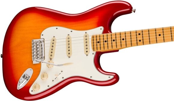 Electric guitar Fender Player II Series Stratocaster MN Aged Cherry Burst Electric guitar - 3