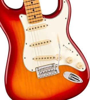 Elektrisk guitar Fender Player II Series Stratocaster MN Aged Cherry Burst Elektrisk guitar - 4