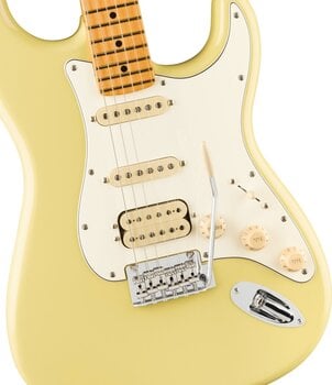 Elektriska gitarrer Fender Player II Series Stratocaster HSS MN Hialeah Yellow Elektriska gitarrer - 4