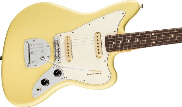 Electric guitar Fender Player II Series Jaguar RW Hialeah Yellow Electric guitar - 3