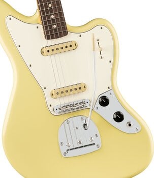 Electric guitar Fender Player II Series Jaguar RW Hialeah Yellow Electric guitar - 4