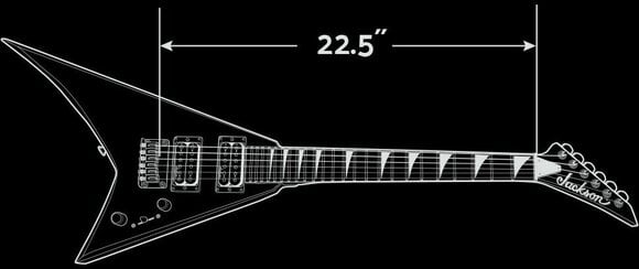 Električna kitara Jackson JS Series Rhoads Minion JS1X AM Silver Burst Električna kitara - 7