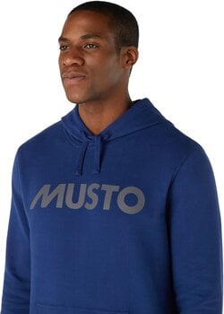 Sweatshirt Musto Logo Hoodie Sweatshirt Blueprint L - 3