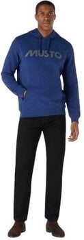 Capuchon Musto Logo Hoodie Capuchon Blueprint L - 11