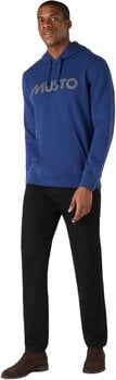 Capuchon Musto Logo Hoodie Capuchon Blueprint L - 12