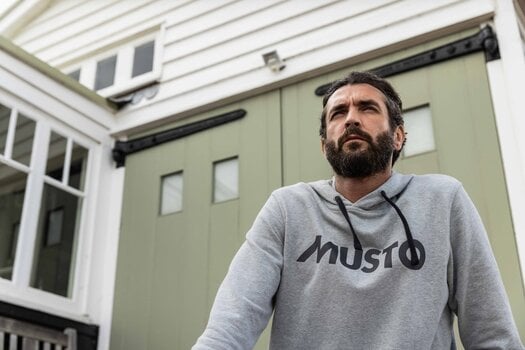 Sweatshirt Musto Logo Hoodie Sweatshirt Blueprint L - 13