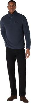 Collegepaita Musto PT Snap Pullover Fleece Collegepaita Navy M - 11