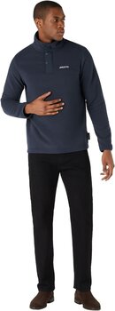 Collegepaita Musto PT Snap Pullover Fleece Collegepaita Navy M - 13