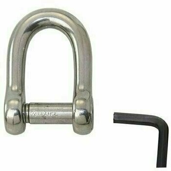 Boat Shackle Wichard D - Shackle Stainless Steel with Inside Hexagon Pin 8 mm - 2