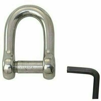 Boat Shackle Wichard D - Shackle Stainless Steel with Inside Hexagon Pin 10 mm - 3