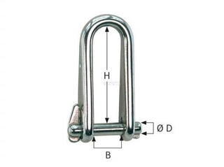 Bootsluiting Wichard Key Pin Shackle Stainless Steel - 1