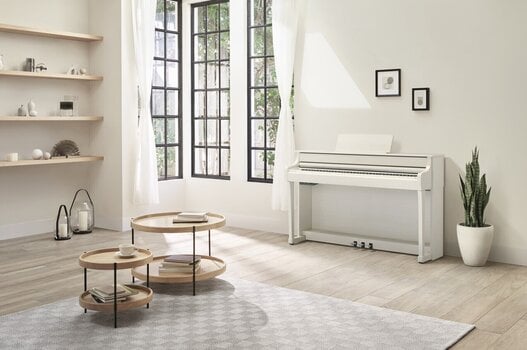 Digital Piano Yamaha CLP-835 Digital Piano White Birch - 6