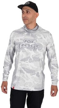 Angelshirt Fox Rage Angelshirt UV Hooded Top Light Camo S - 2