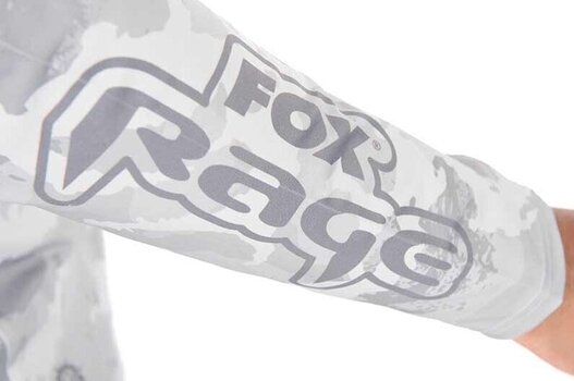 Tee Shirt Fox Rage Tee Shirt UV Hooded Top Light Camo S - 15