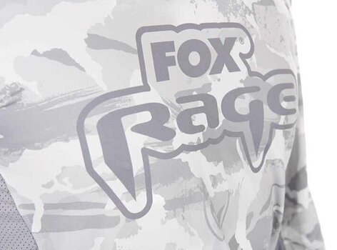 Horgászpóló Fox Rage Horgászpóló UV Hooded Top Light Camo S - 16