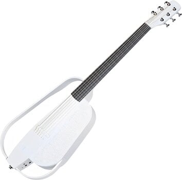 Guitarra eletroacústica especial Enya Music NEXG 2 Deluxe White Guitarra eletroacústica especial - 2