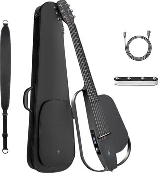 Speciel akustisk-elektrisk guitar Enya Music NEXG 2 Deluxe Black Speciel akustisk-elektrisk guitar - 4