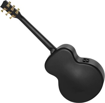 electro-acoustic guitar Enya Music X4 Pro Mini Acoustic Plus Black electro-acoustic guitar - 2