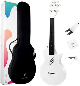 Concert Ukulele Enya Music Nova U Concert White Concert Ukulele - 2