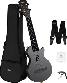 Sopran Ukulele Enya Music Nova U Mini Black Sopran Ukulele - 2