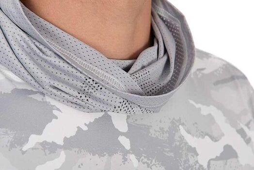 Horgászpóló Fox Rage Horgászpóló UV Hooded Top Light Camo L - 12