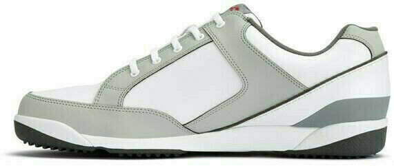 Moški čevlji za golf Footjoy Originals Mens Golf Shoes White/Light Grey US 8 - 2